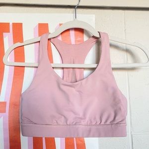Lululemon Invigorate Bra Soft Pink